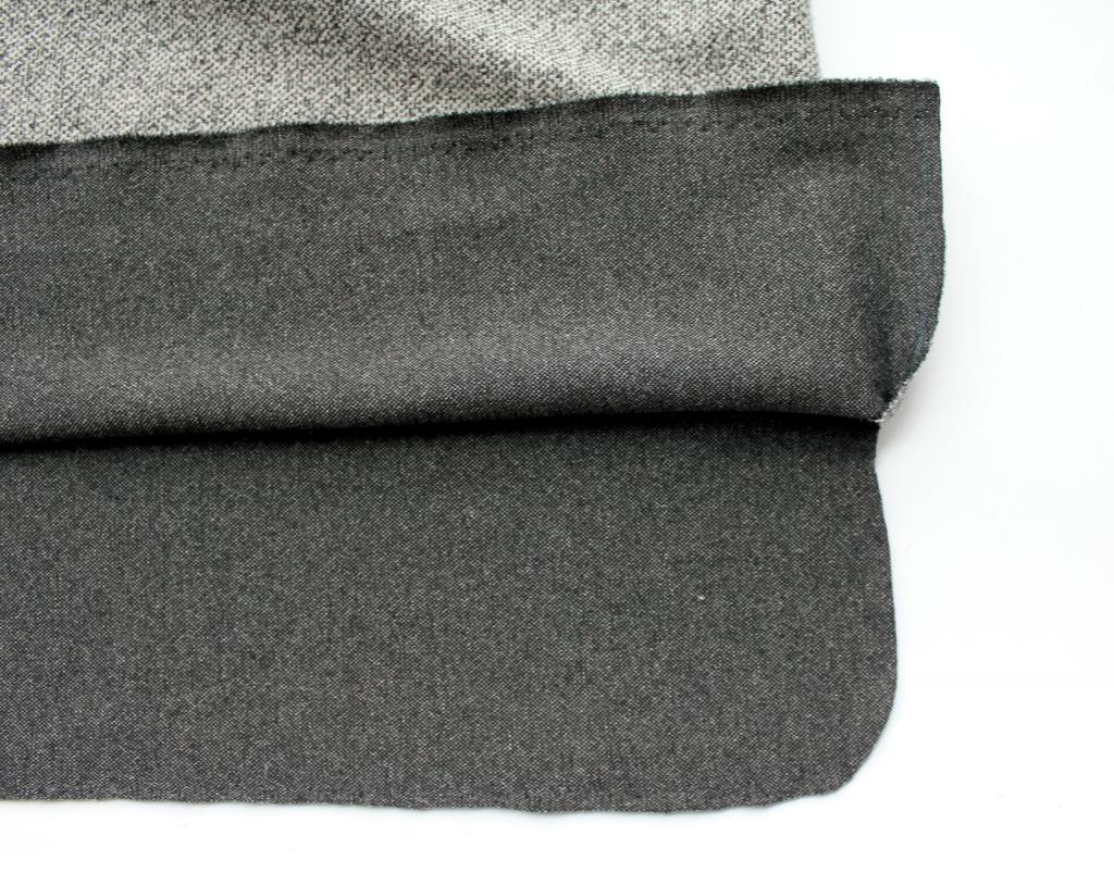 Wardrobe Staples: Basic Grey Faux Tweed Top | Contour Affair
